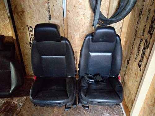 Saab black leather seats - saab,