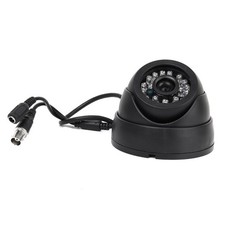Black Surveillance Camera PAL 1/3" CMOS 700TVL 24 LED IR Cut 3.6mm Security3737
