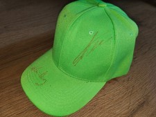 FERNANDO ALONSO + ADRIAN NEWEY HAND SIGNED F1 CAP - FORMULA 1 AUTOGRAPHS RARE