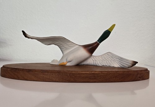 Vtg metal mallard - vtg, duck