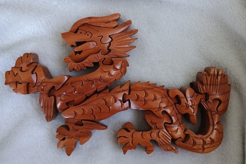 Vintage carved wooden - 3d,