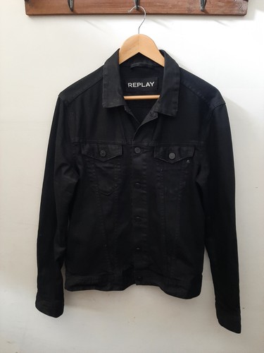 Replay mens black denim - replay,