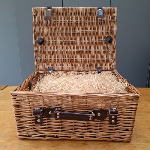 Large wicker hamper - wicker, picnic