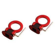 2 Pieces Car Rear Bumper Tow