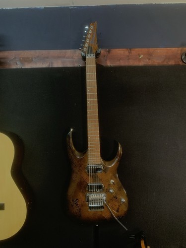Ibanez rga42fm guitar orange - ibanez,