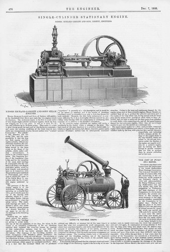 Garrett sons leiston steam - garrett, &