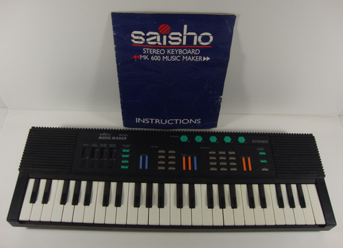 Saisho mk600 stereo keyboard - stereo,