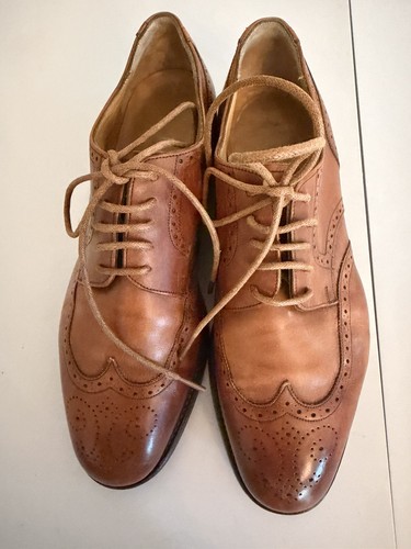Barker made england - england, tan