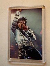 Michael Jackson, King of Pop Abstract, Fridge Magnet