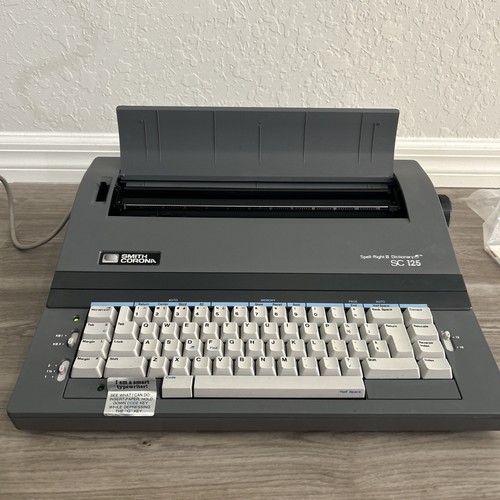 Smith corona 125 typewriter - corona,