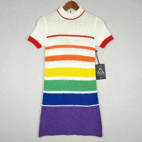 Unif dress womens rainbow - womens,