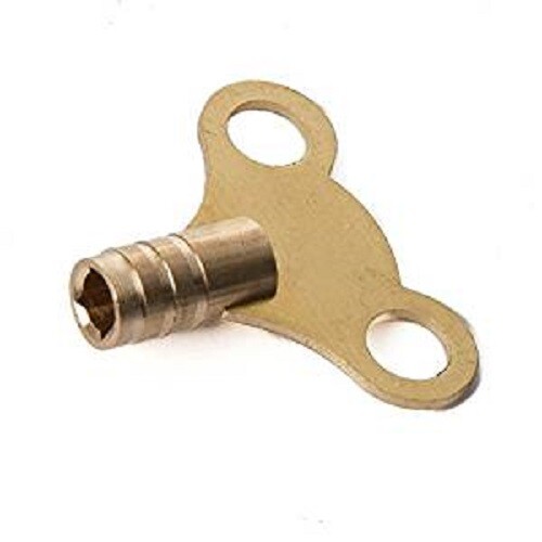 Radiator key solid brass easy - key,