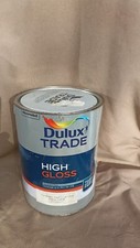 Dulux Trade High Gloss Safety Yellow 5LT Tough Durable Paint.