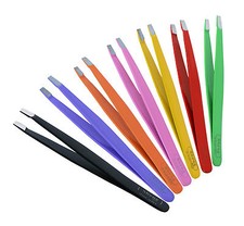 Straight Professional tweezer Eyebrow plucker hair remover Tweezerette 