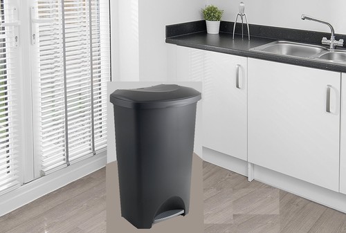 Large pedal bin - pedal, home