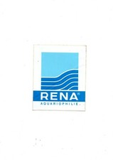 VINTAGE RENA AQUARIUM AQUARIUM STICKER / STICKER, TOP