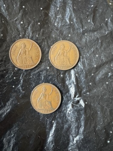 Three 1937 king george - king,