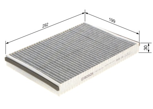 Bosch filter cabin - filter, air