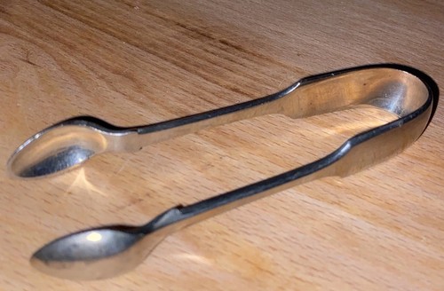 Epns sugar tongs nips - tongs, silver