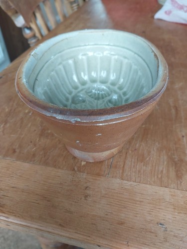 Vintage french stoneware jelly - stoneware,