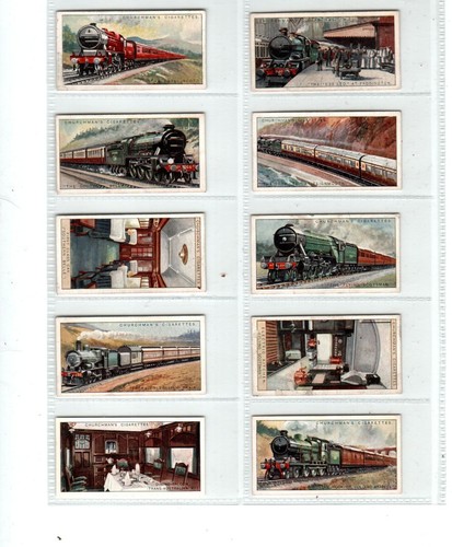 Churchman famous railway - churchman's,
