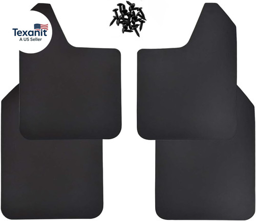 Universal mud flaps piece - flaps, 4-piece