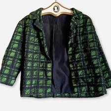 Vintage 1960s Green Black