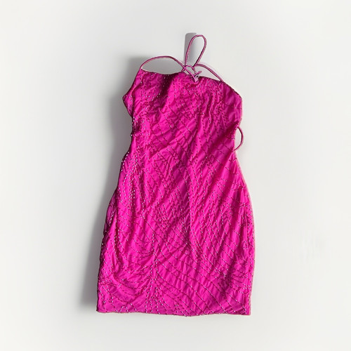 Polly pink beaded strappy - oh,
