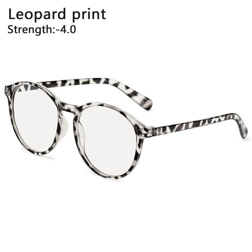 Print round frame flat mirror - print,