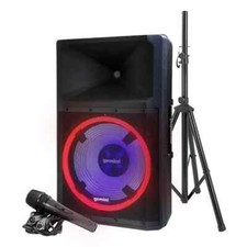GEMINI GSP-L2200PK: UNLEASH THE ULTIMATE 15" BLUETOOTH PARTY SPEAKER DYNAMIC LED