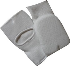 White elastic karate - elastic, mitts
