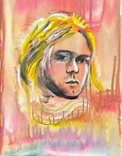 11 x 14 Kurt Cobain