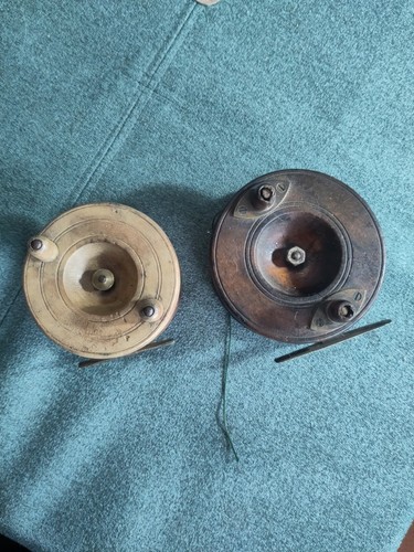 Pair vintage wooden - of,