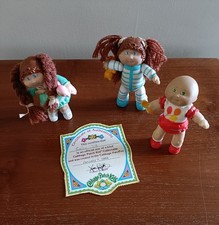 Rare 1984 Vintage Retro Cabbage Patch Minis 4” Dolls,Collection,Figures,Toy