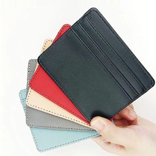 Slim leather card - pu,