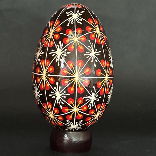 Real ukrainian pysanky goose - real,