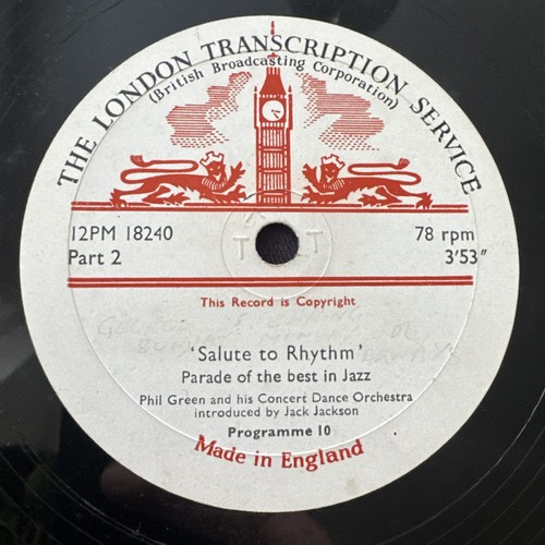 Rare bbc transcription disc - bbc,
