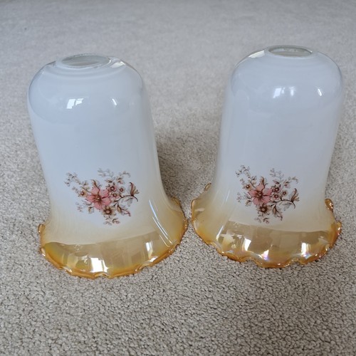 Two vintage opaline milk - two,
