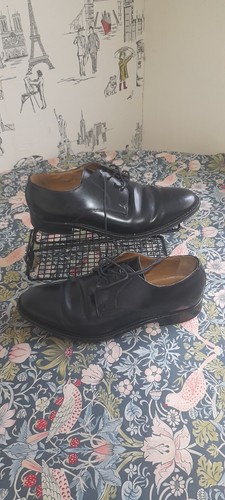 Saxone black leather - black, classic