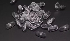  20 Pairs of Eyeglass Nose Pads PVC Nose Pads Glasses Protectors FREE UK P&P!!