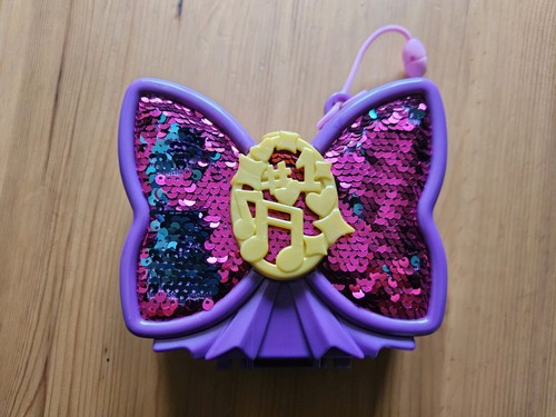 Polly pocket sparkle stage - sparkle, bow