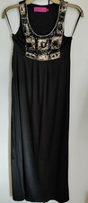 Boohoo Black Dress Size 8