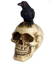 Skull With Raven Black Death