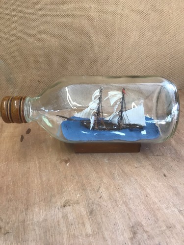 Fab vintage ship bottle on - vintage,