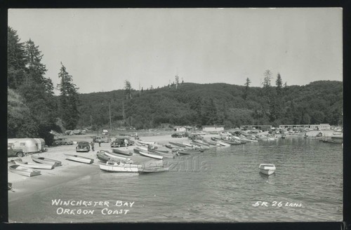 Winchester bay rppc 1950 s - or,
