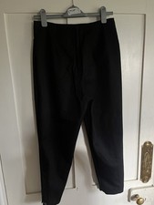 Freddies of Pinewood black cotton cigarette pants