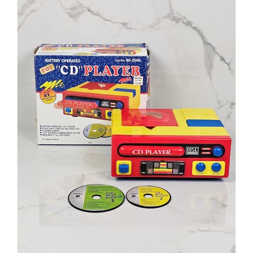 Radio shack toy player - cd,
