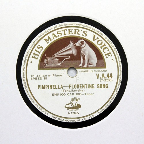 Enrico caruso pimpinella - caruso, "pimpinella
