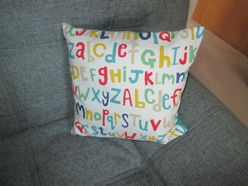 Scion cushion alphabet - ,