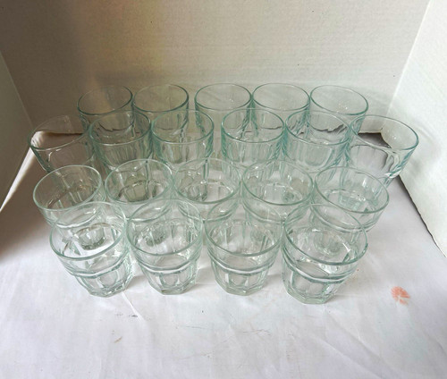 Tall 9 x small - small, clear
